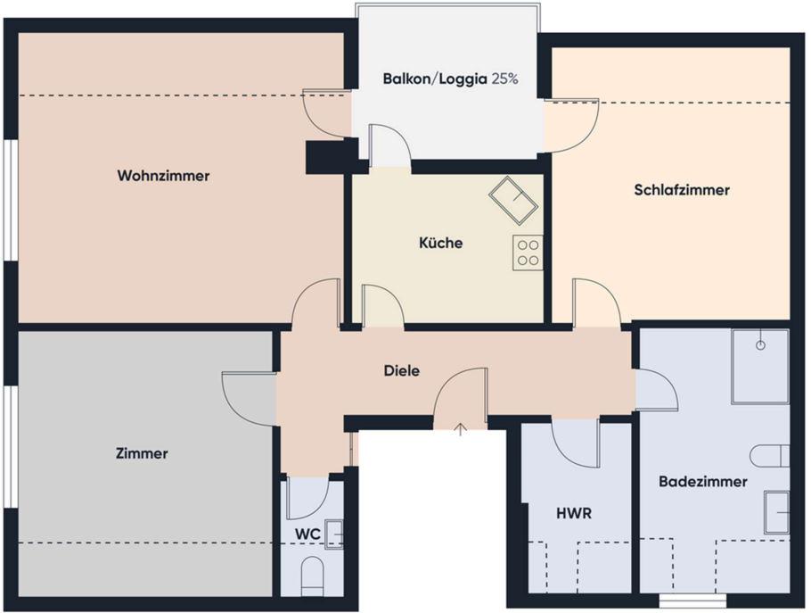 Eigentumswohnung (3 bis 4 Zimmer), Kfz-Stellplatz