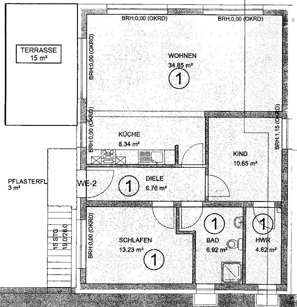 Eigentumswohnung (3 bis 4 Zimmer)