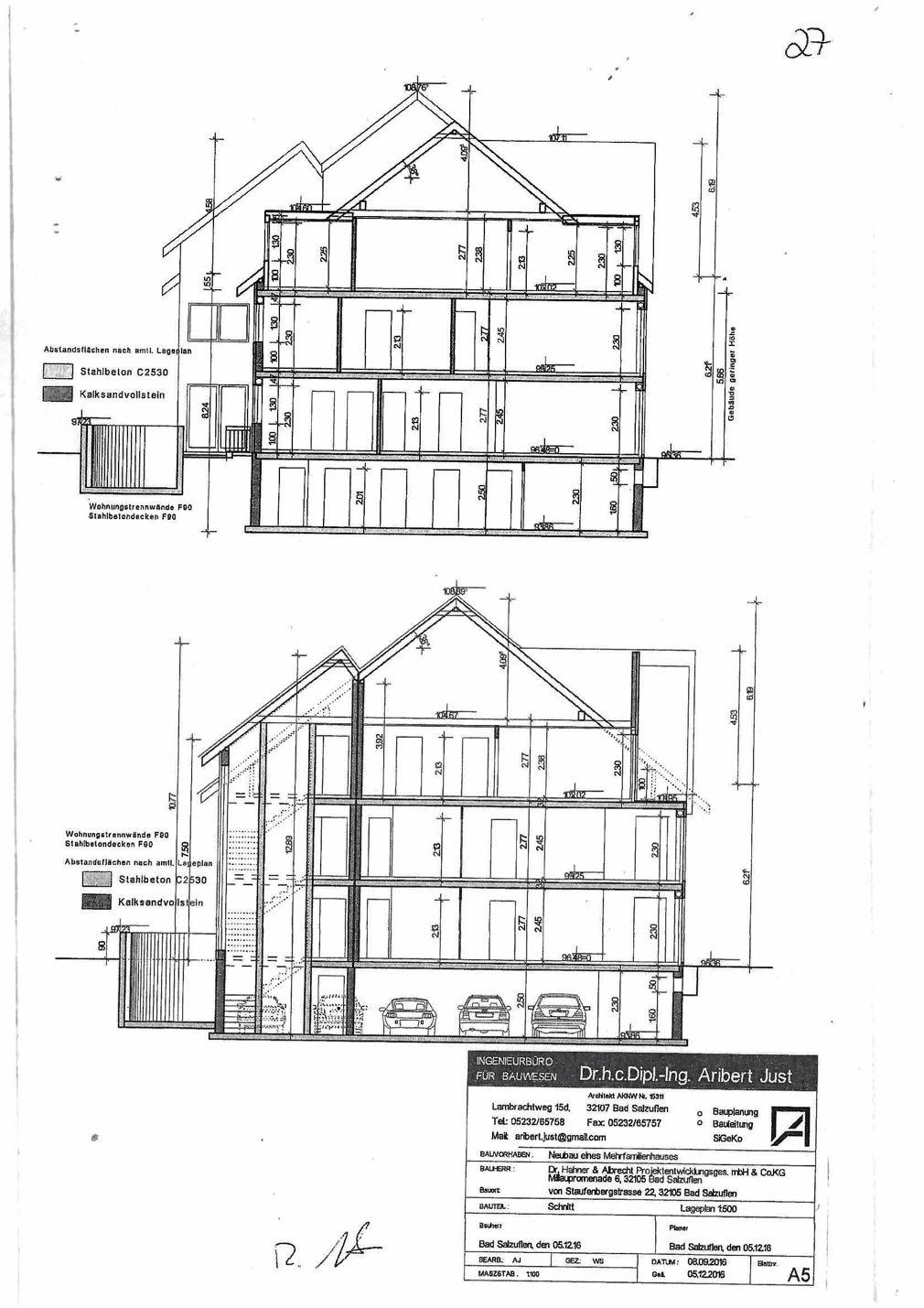 Kfz-Stellplatz (Tiefgarage), Eigentumswohnung