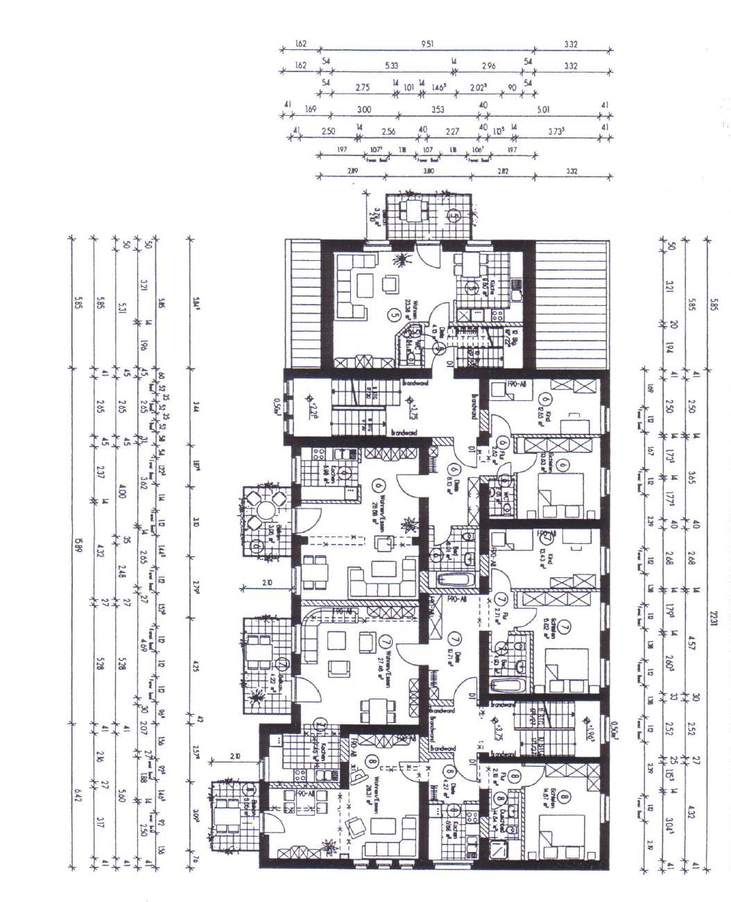 3 Raum Wohnung nebst Tiefgaragenstellplatz