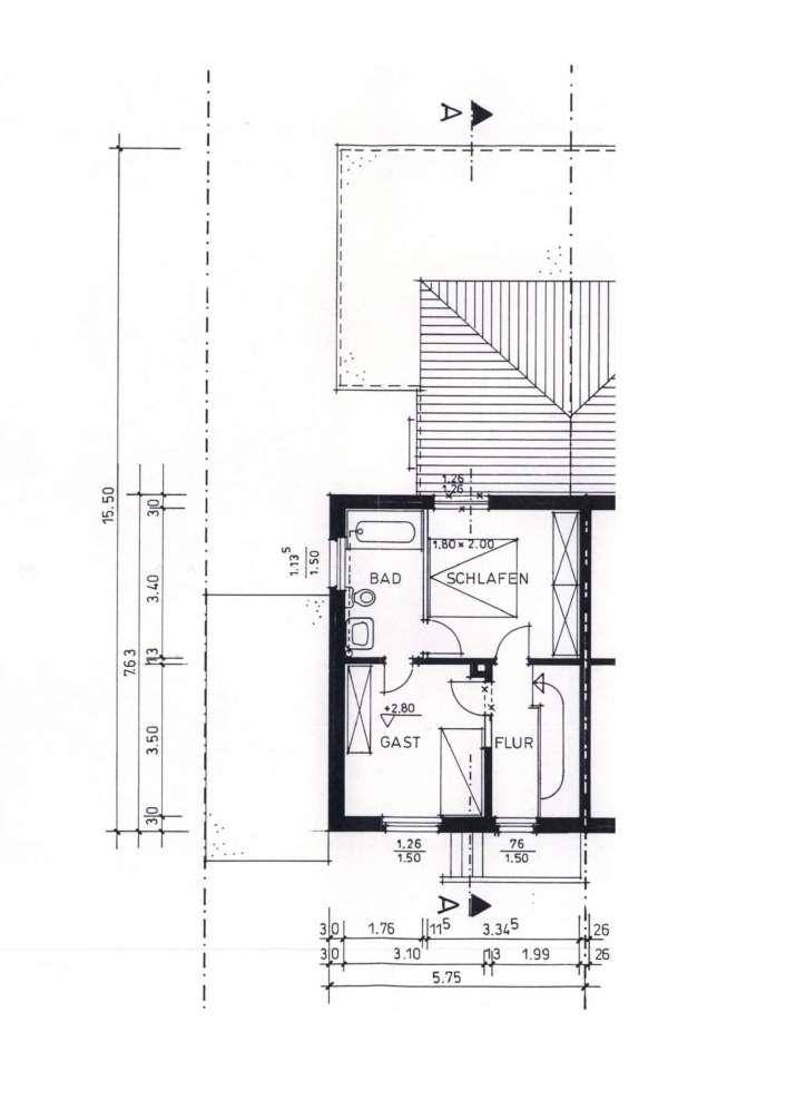 Reihenhaus, Garage
