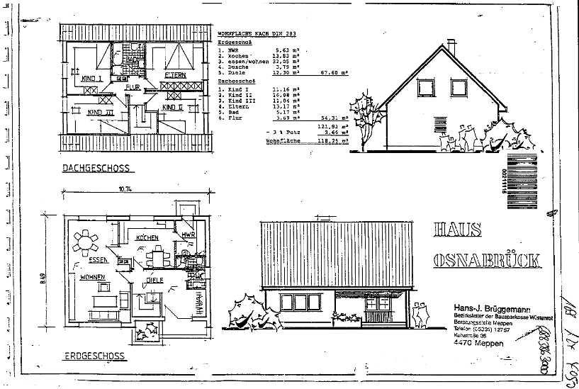 Einfamilienhaus, Einfamilienhaus mit Garage