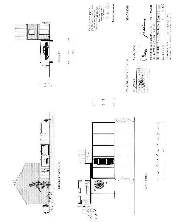 Garage, Doppelhaushälfte