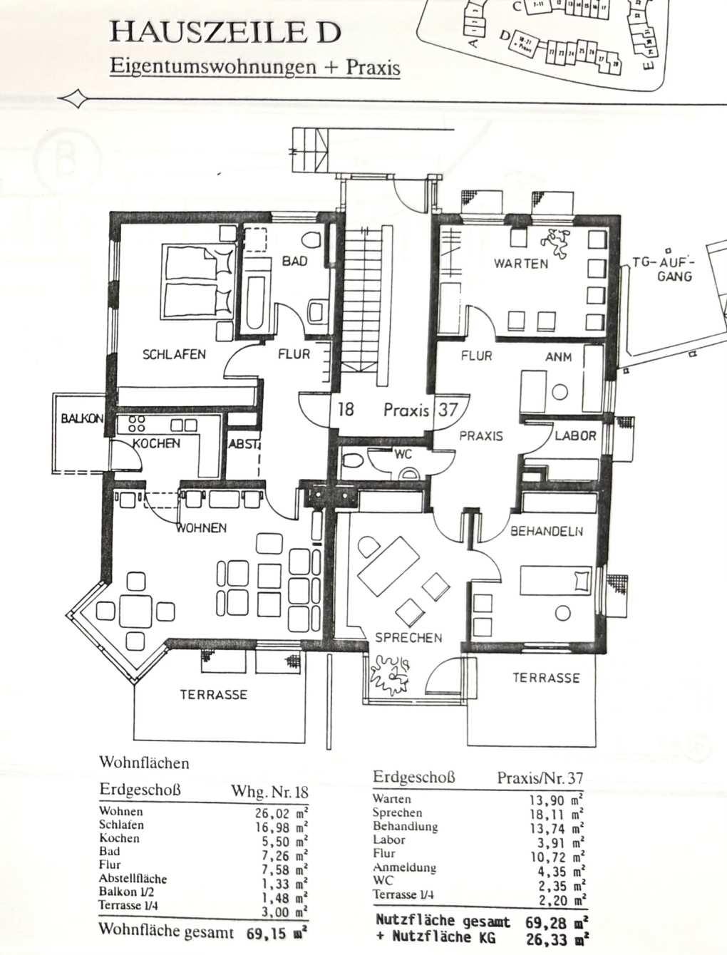 Eigentumswohnung (1 bis 2 Zimmer), Kfz-Stellplatz (Tiefgarage)