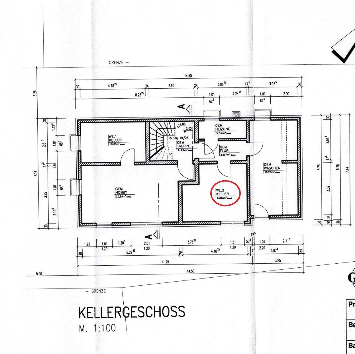 Eigentumswohnung (3 bis 4 Zimmer), zwei KFZ-Außenstellplätze