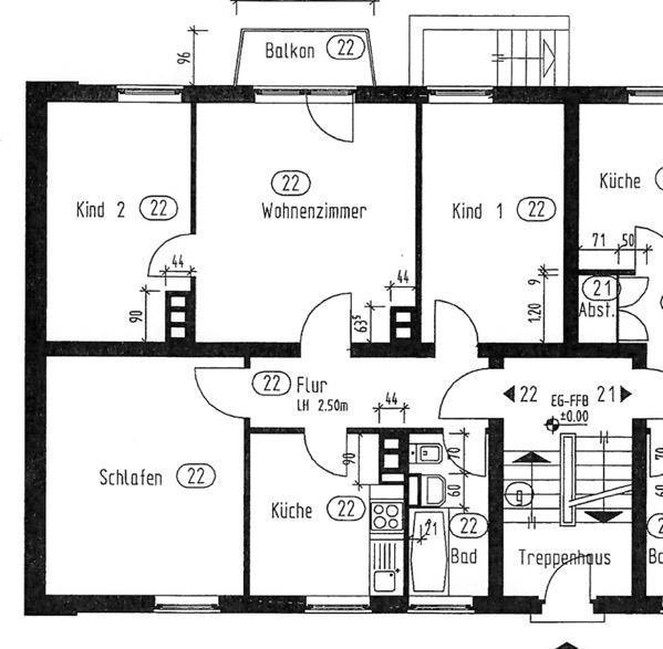 Eigentumswohnung (3 bis 4 Zimmer)