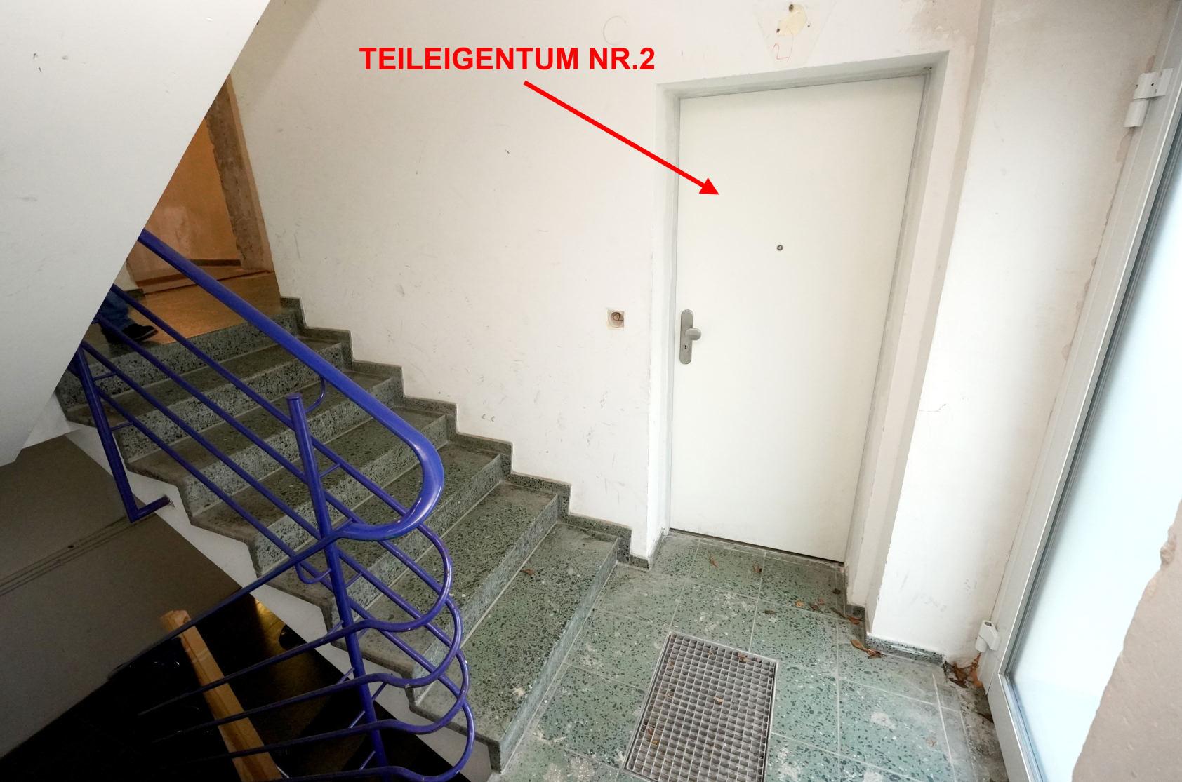 nicht zu Wohnzwecken dienenden Räumen nebst Lagerräumen im Kellergeschoss des Vorderhauses