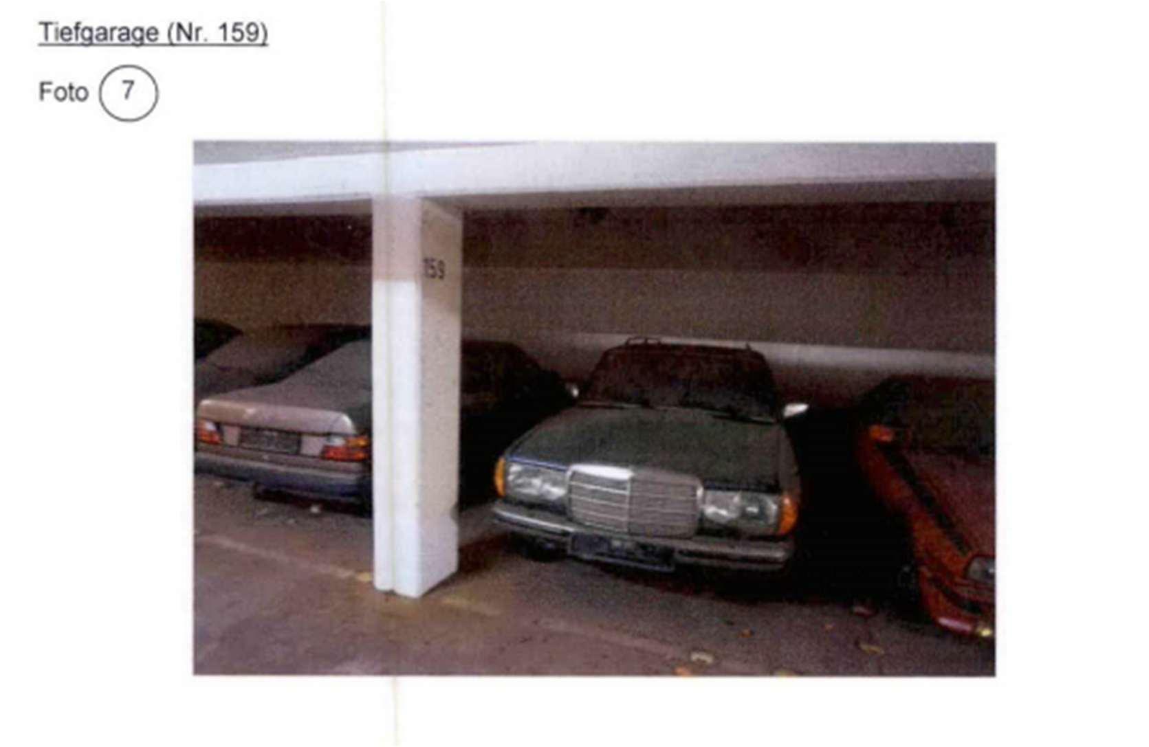 Kfz-Stellplatz (Tiefgarage)