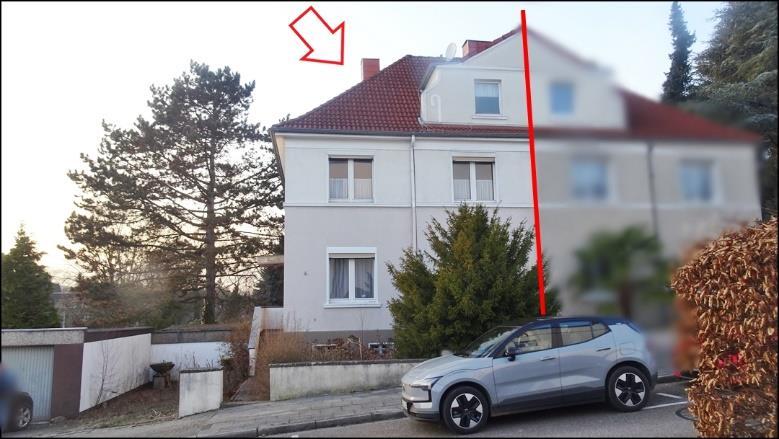 Doppelgarage, Doppelhaushälfte als Zweifamilienhaus genutzt