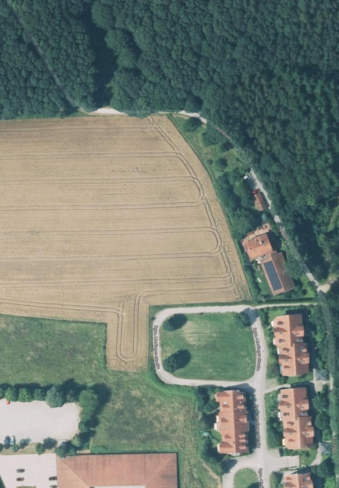 unbebautes Grundstück