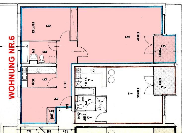 Eigentumswohnung (3 bis 4 Zimmer)