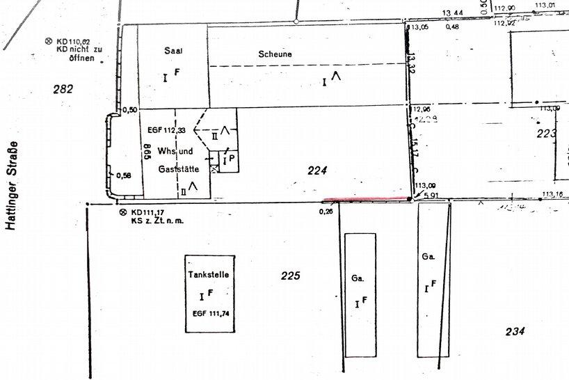 Kfz-Stellplatz, Garage, Einfamilienhaus, Einfamilienhaus, einseitig angebaut, 2 Garagen, Stepllplatz