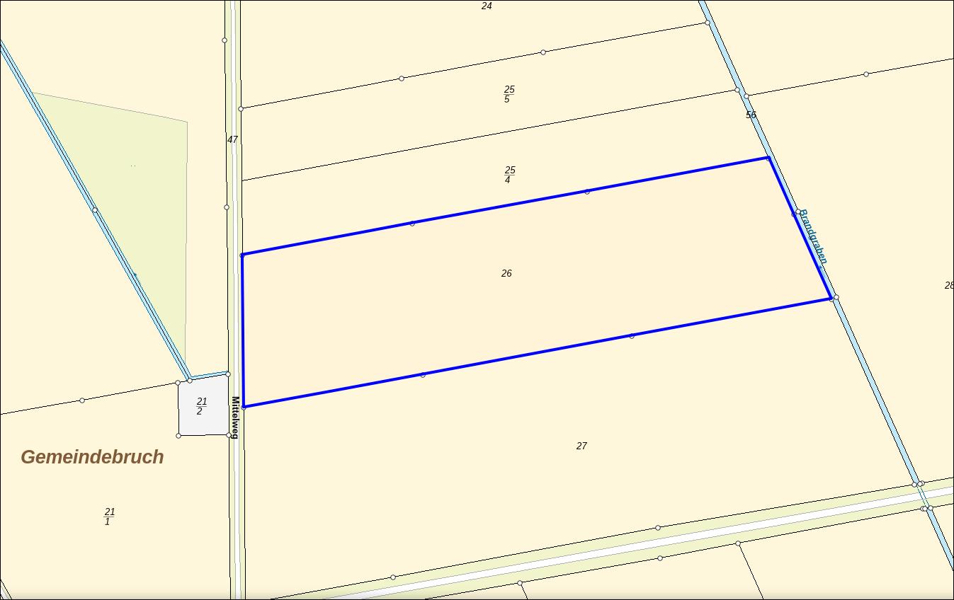 land- und forstwirtschaftlich genutztes Grundstück