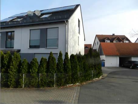 Doppelhaushälfte, Garage