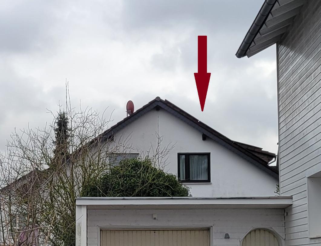 Garage, Doppelhaushälfte