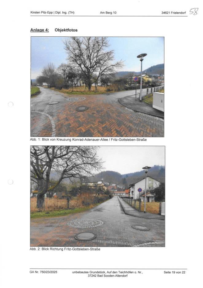 Baugrundstück, unbebautes Grundstück