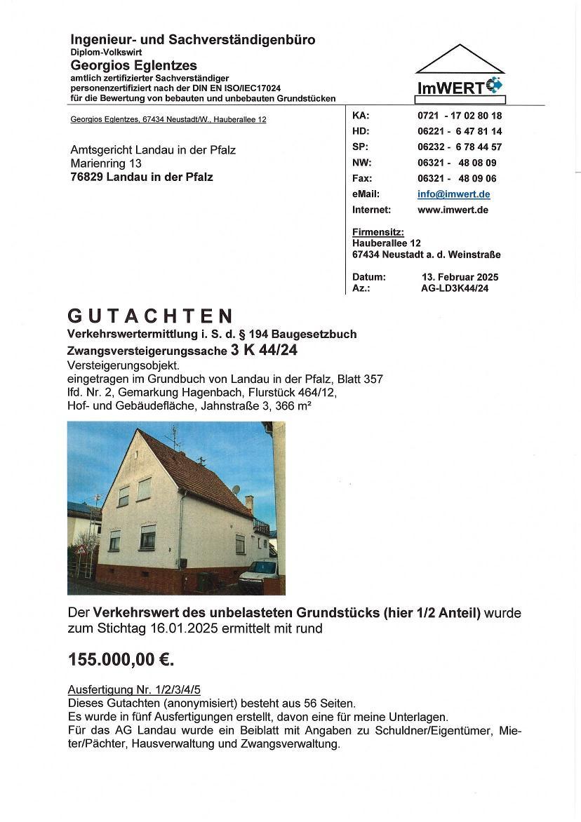 Einfamilienhaus, Garage