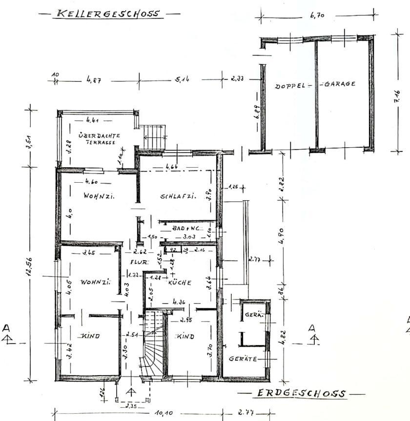 Garage, Einfamilienhaus