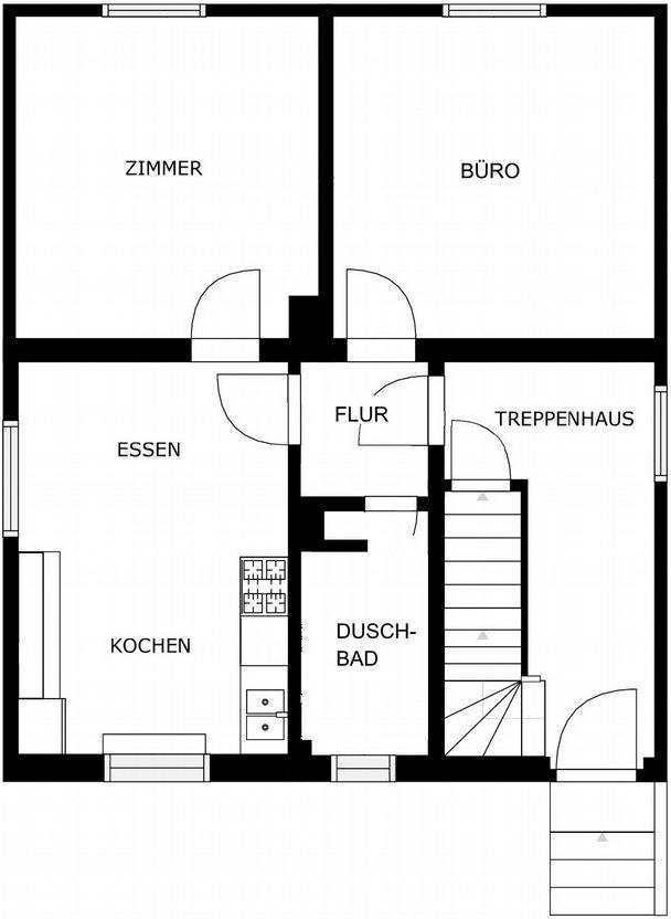 Wohnhaus, Einfamilienhaus mit Lagergebäude, 6 Garagen