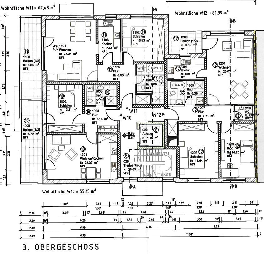 Eigentumswohnung (1 bis 2 Zimmer)