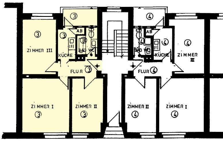 Eigentumswohnung (1 bis 2 Zimmer), 2x einzelne Eigentumswohnungen (je 1 bis 2 Zimmer)