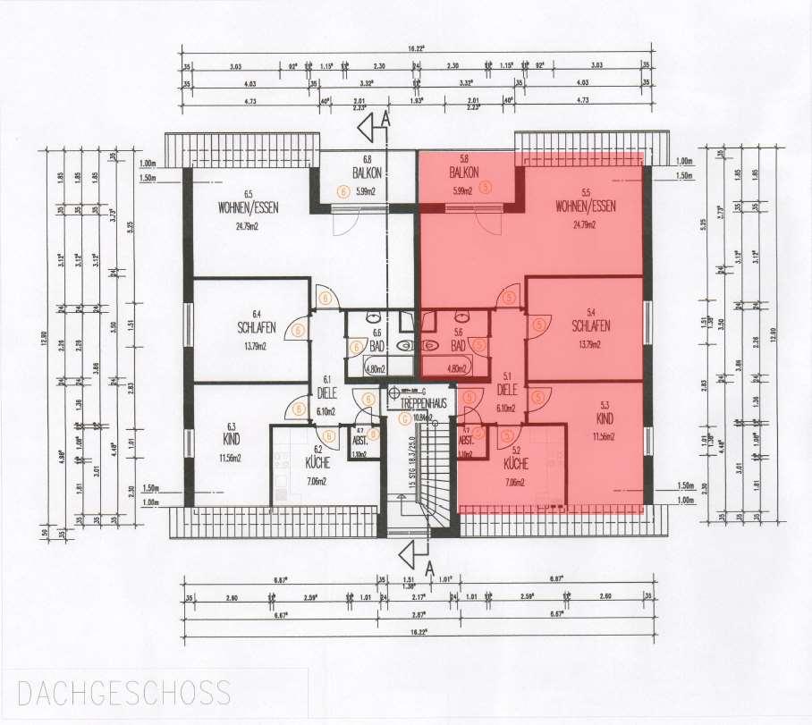 6 Familienhaus, Eigentumswohnung Nr. 5, KFZ-Stellplatz Nr. 9